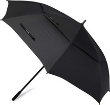 G4Free 72 Inch Huge Large Oversize Golf Umbrella Automatic 72 inch, Black