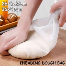 ON SALE!! Silicone Kneading Dough Flour Mixing Bag Preservation Bag Pastry Tools