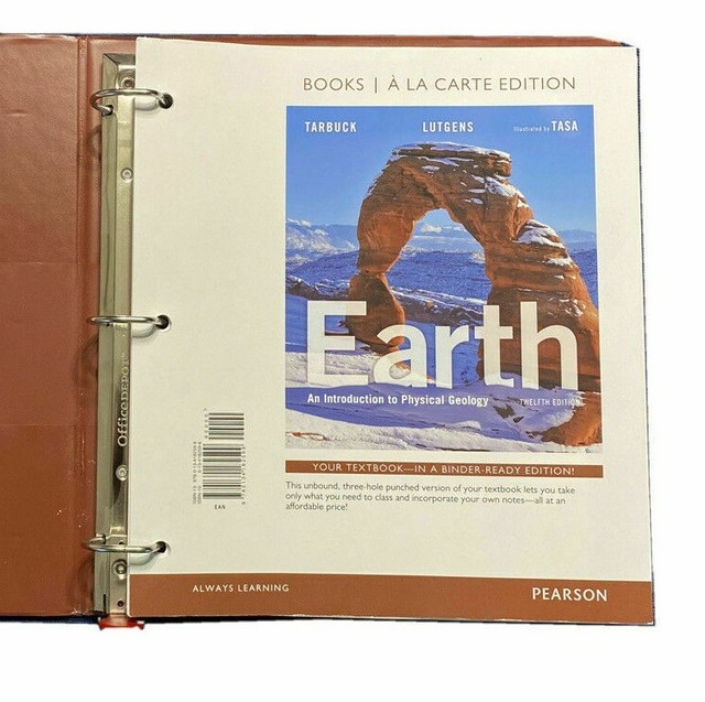 Earth An Introduction to Physical Geology by Frederick K. Lutgens