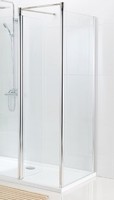 Lakes Bathrooms Classic Silver 750mm Walk In Side Panel Lakes Bathrooms Classic Silver 750mm Walk In Side Panel