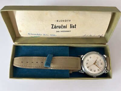 USSR Poljot wristwatch made in 1960s 1MCHZ WF Full set  runs great condition