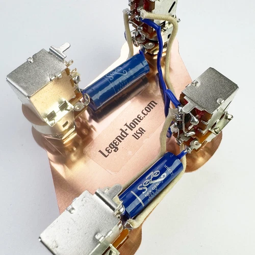 Gibson Les Paul JP (Jimmy Page) Wiring Harness - With Toggle & Output Jack