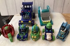 PJ Masks Action Figures + Vehicles Cars Bundle Job Lot