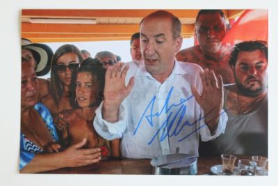 Antonio Albanese signed 20x30cm photo autograph/autograph in person...