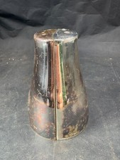 VINTAGE JOYAS DESIGN MCM MODERNIST SILVER PLATE SALT AND PEPPER POT