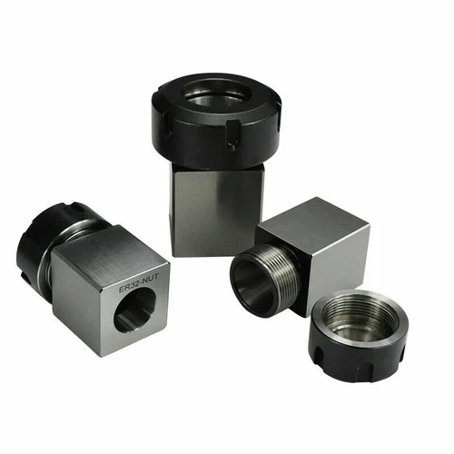 NEW ER Collet Chuck Block Square/Hex Spring Chuck Collet Holder ER25 ER32 ER40 - Picture 5 of 10