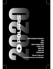 Polaris Owners Manual Book 2020 850 SWITCHBACK ASSAULT 144 & 2020 850 SKS 146 