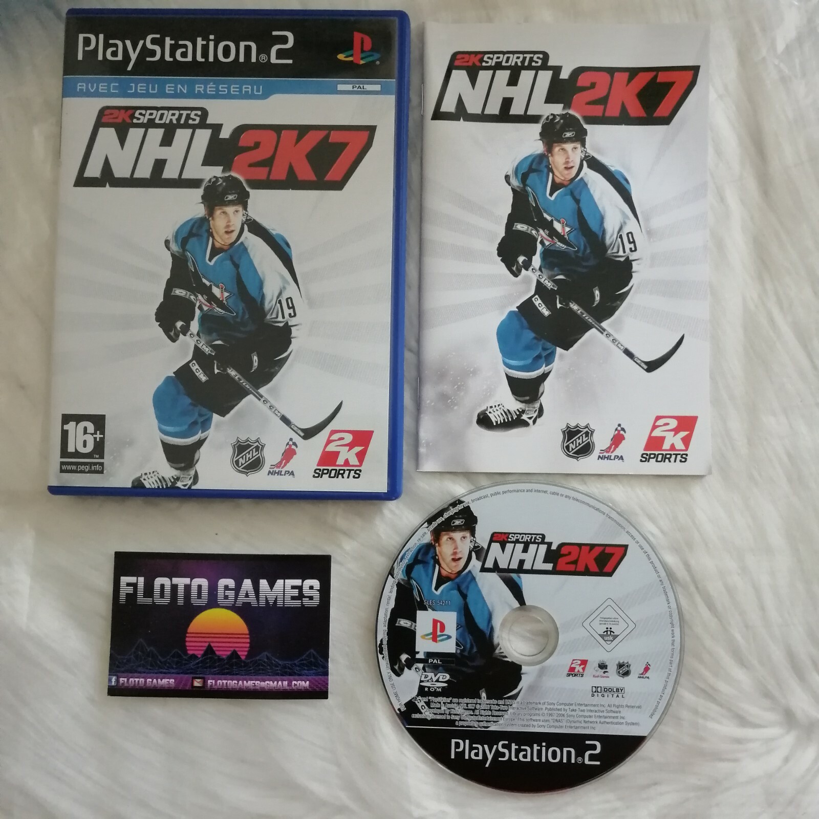 Jeu NHL 2K7 pour Playstation 2 PS2 Complet CIB PAL - Floto Games