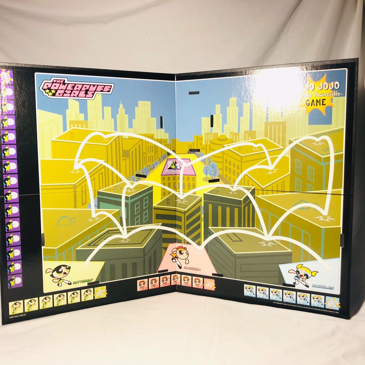 Hasbro Powerpuff Girls Mojo Jojo Attacks Townsville Board Game