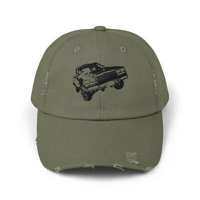 Low Rider Unisex Adult Distressed Cap