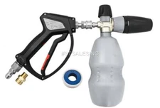 Mtm Hydro Professional Premium Magnum 28 Stainless Steel Spray Gun & Foam Cannon