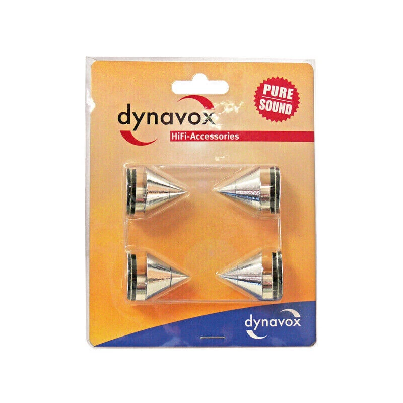 DYNAVOX SUB-WATT-ABSORBER SPIKES CHROM 1 SET - Bild 4 von 4