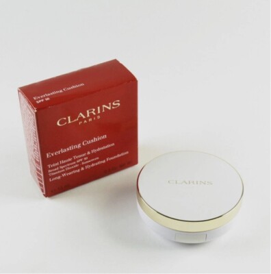 Clarins Paris Everlasting Cushion #105 Nude - SPF50 - REF# 80031693