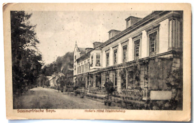 51069 Postkarte Sommerfrische Sayn Bendorf, Hollers Hotel Friedrichsberg um 1910