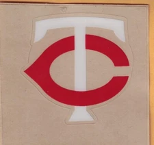 Minnesota Twins FULL SIZE MLB BASEBALL BATTING HELMET DECAL / WINDOW STICKER