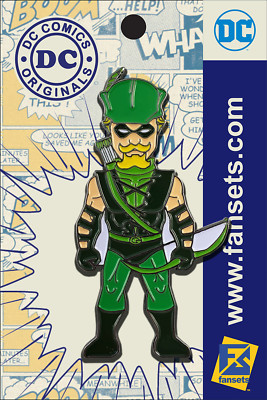 DC Comics Classic GREEN ARROW Licensed FanSets Pin MicroJustice