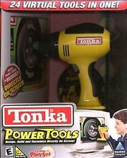 Tonka Power Tools CD-ROM Playset Unopened 24 In 1 Tool Selection Screen Safe Tip