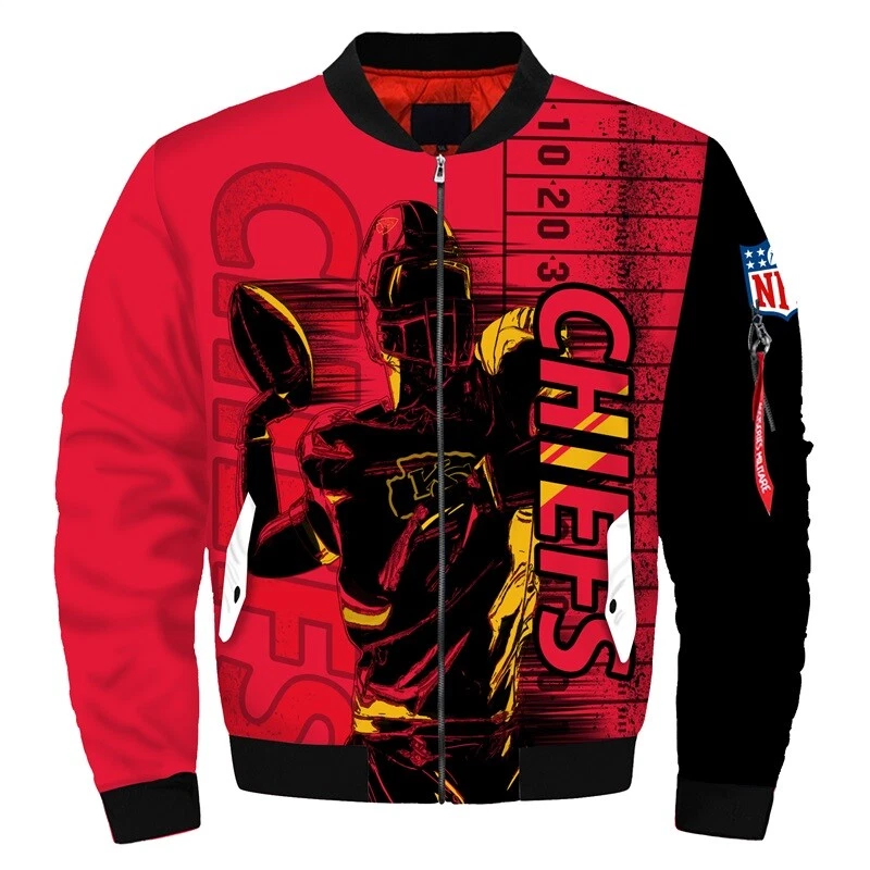 Kansas City Chiefs Men's Flight Bomber Jacket