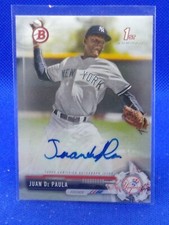 2017 Bowman Retail Prospect Auto Juan De Paula #PA-JDP Auto