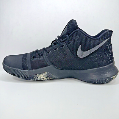 Nike Zoom Kyrie 3 Men\'s Size 12 852395-005 Triple Black Marble Basketball Shoes Nike Zoom Kyrie 3 Men main image 4