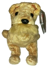 Ty Beanie Baby - WHISKERS the Dog (6 Inch) NEW MWMTs Plush Stuffed Animal Toy