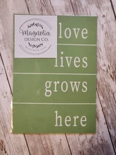 MDC DIY Adhesive Reusable Silkscreen Stencil " Love Lives Here "