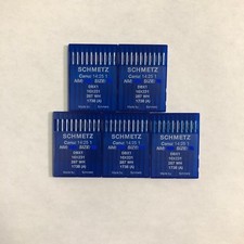 1 OR 50 16X257 SCHMETZ 16X231 DBX1 16X95 INDUSTRIAL SEWING MACHINE NEEDLES 287WH