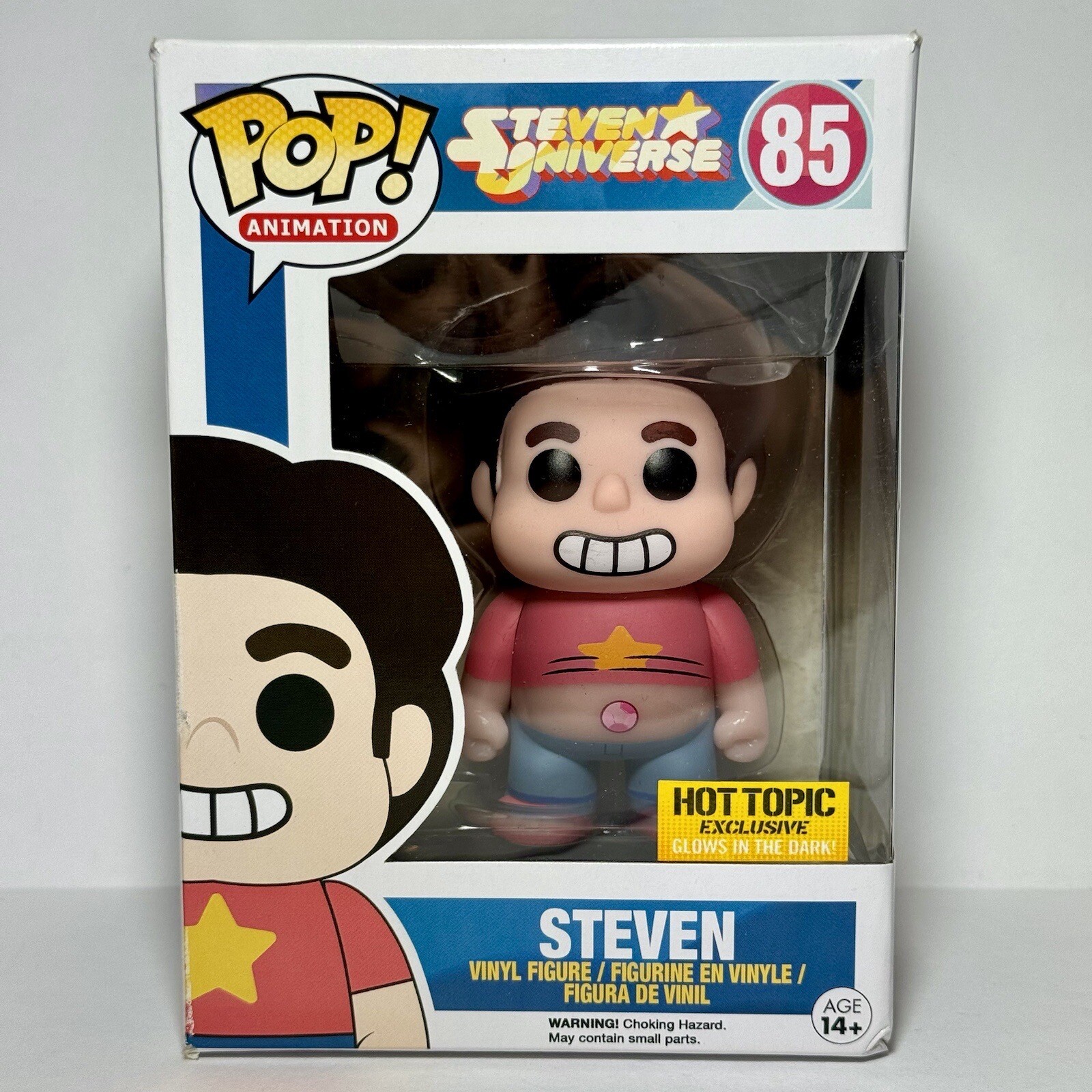 Funko Pop! Animation Steven Universe: Steven #85 Vinyl Figure Hot Topic Exclusiv