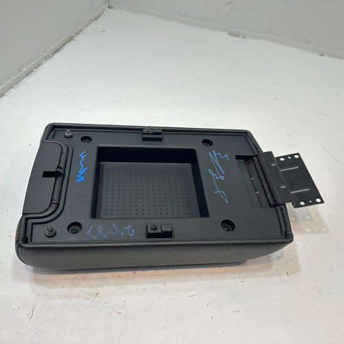 Ford Explorer 2011-2019 segunda fila consola trasera cubierta de almacenamiento tapa de cuero OEM negro - Imagen 14 de 17