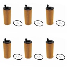 6X HU6014Z Oil Filter For 114d 1.5L 15-18 218...