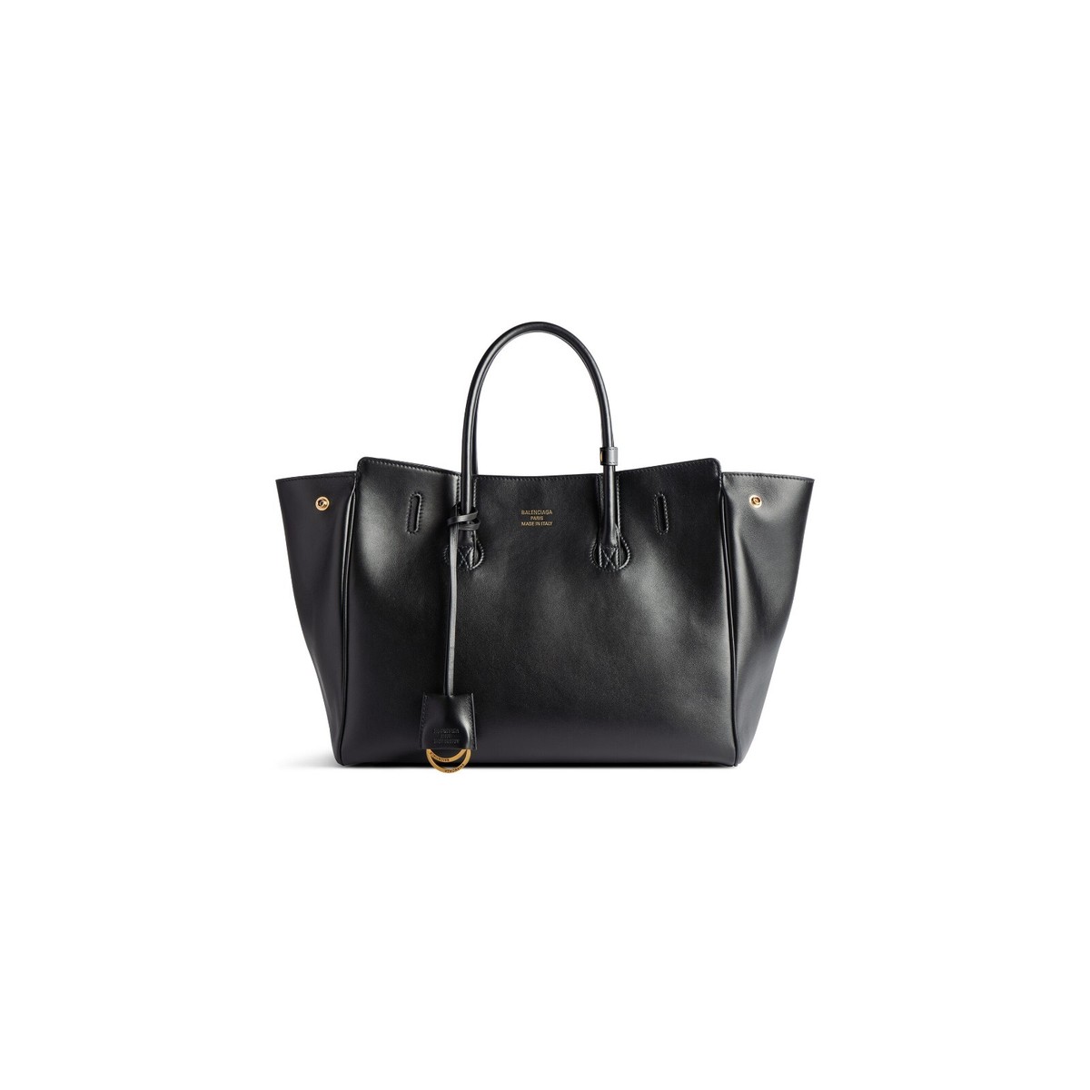 BALENCIAGA Hampton Small Carry All $2990 Black Leather Top Handle BALENCIAGA Hampton Small Carry All $2990 Black Leather Top Handle