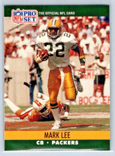 1990 Pro Set Series 2 Football - Mark Lee - Green Bay Packers - Base - #503