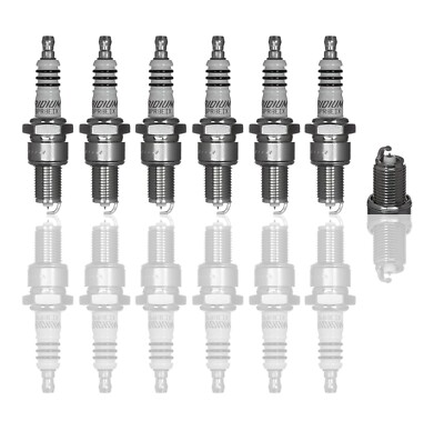 6x NGK ZÜNDKERZEN LASER IRIDIUM 6637 BPR6EIX FÜR AUDI BMW CITROËN DAEWOO ALFA 