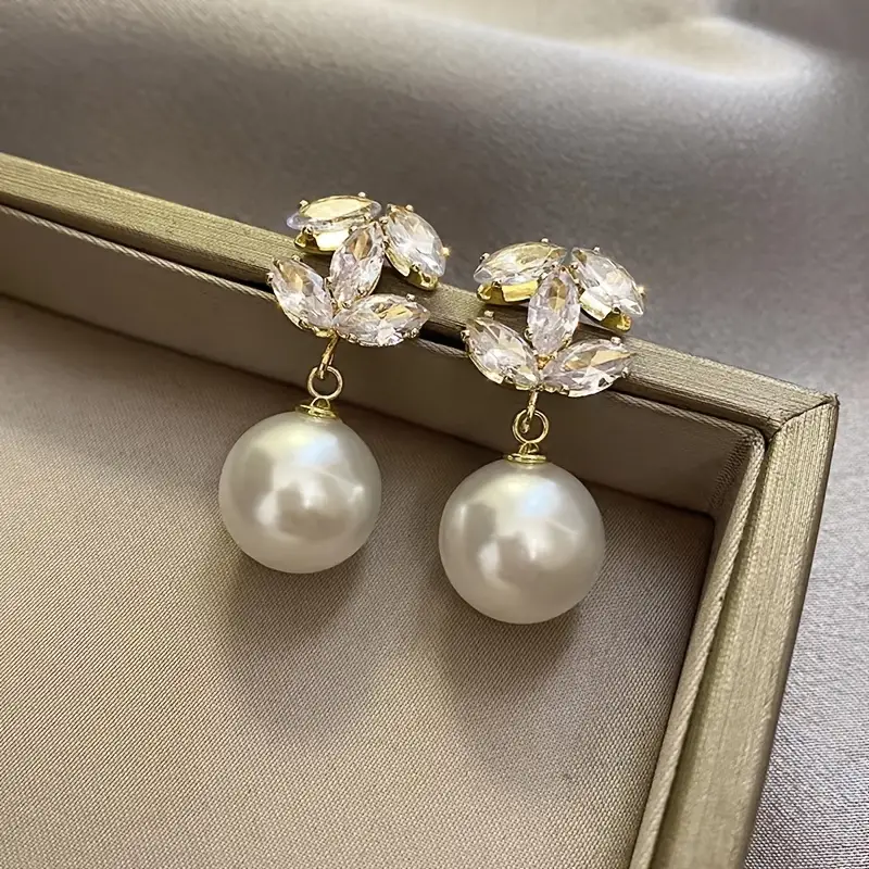 Romantic Dangle Stud Earrings for Women – Symbol of Beauty & Elegance-image