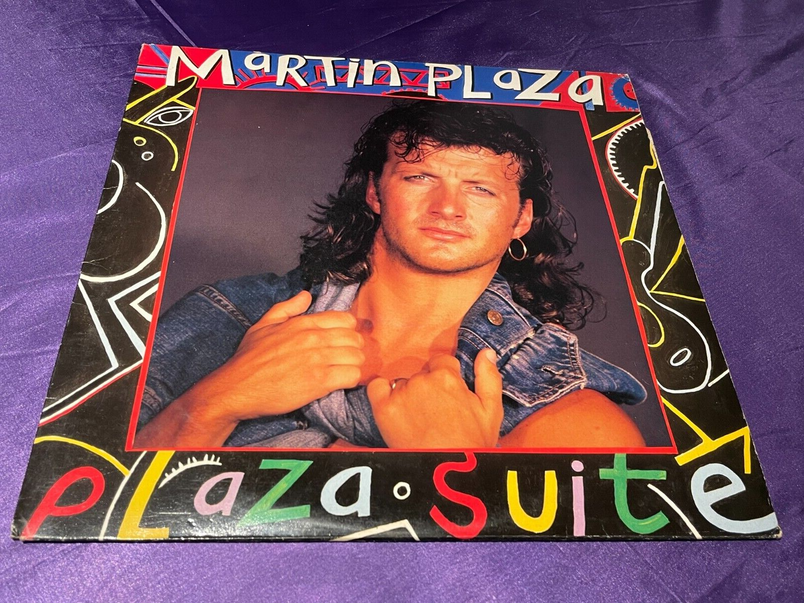 Martin Plaza - Plaza Suite - Vinyl Record LP Album - 1986 Epic EPC 57005
