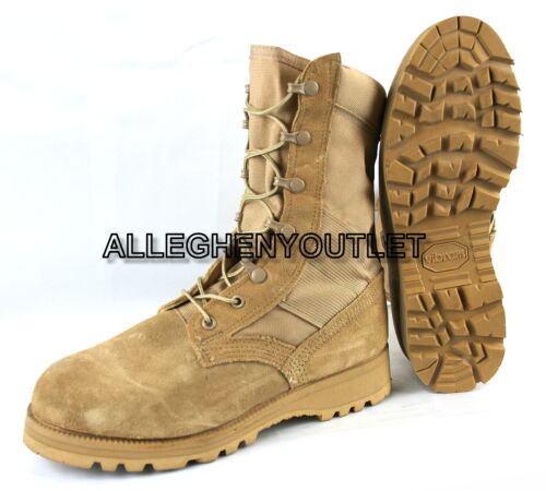 fatigue comfort ugly US Military HOT WEATHER COMBAT BOOTS Vibram Soles Desert Tan Many Sizes NEW  | eBay
