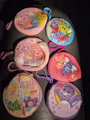 Care Bears Clip-on Coin Purse Keychain  5 Inch Fandom Classic