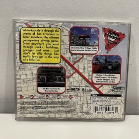 Super Runabout: San Francisco Edition Sega Dreamcast Video Game 2000 Interplay