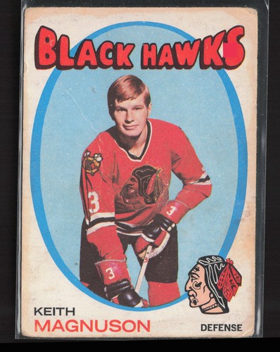 Keith Magnuson #69 1971 O-Pee-Chee card