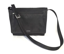 guess womens black shoulder bag 12x9 fashion purse tote handbag