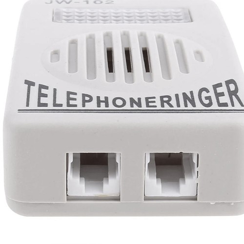 Telephone Ringer Phone Amplifier Wall Speaker Strobe Light Flasher Bell9391 - Photo 4/10
