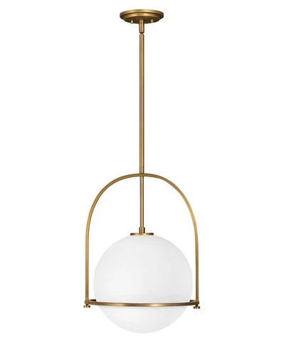 Hinkley Lighting 3405 Somerset 1 Light 16"W Pendant - Brass - Picture 1 of 5