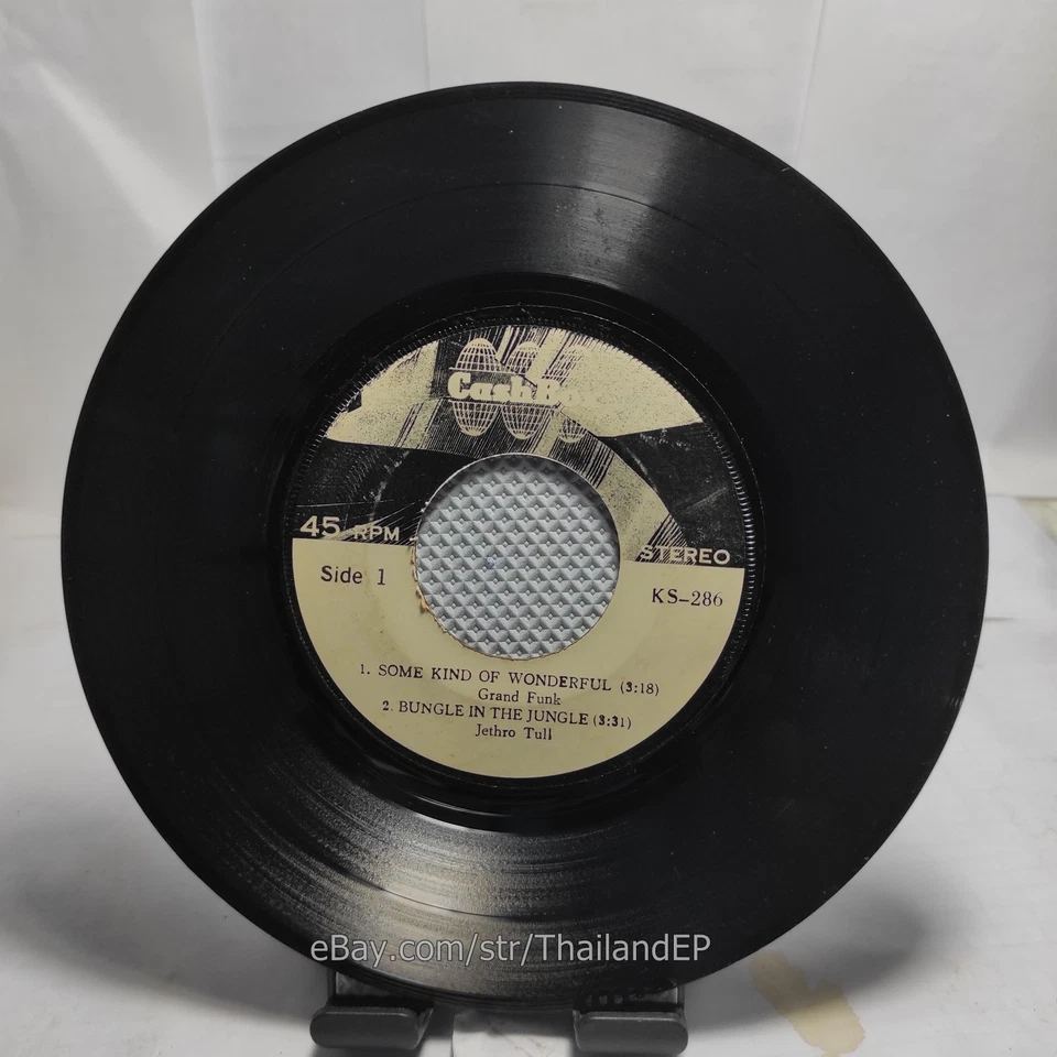 Jethro Tull - Bungle In The Jungle /Elton John THAI EP 7" THAILAND 45RPM Foto 3 de 4