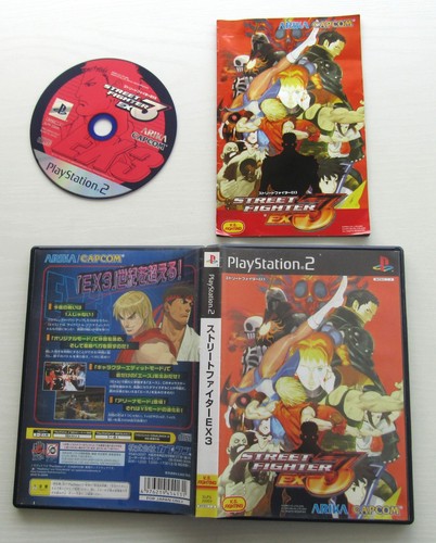 PS2 Hyper Street Fighter II Zero 3rd EX3 set of 4 Playstation 2 Japanese Version - Picture 15 of 24