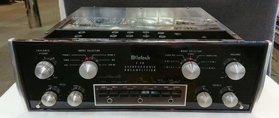 (US Duty Free) McIntosh C28 Stereo Solid State Preamplifier 1970s, Used