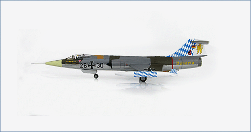Hobby Master HA1033 1:72 Lockheed F-104 Starfighter 'Bavaria' NIB