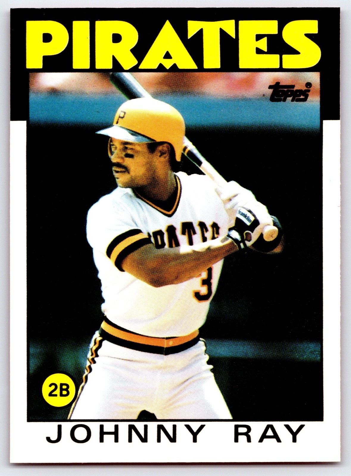 1986 Topps Tiffany - Johnny Ray #615