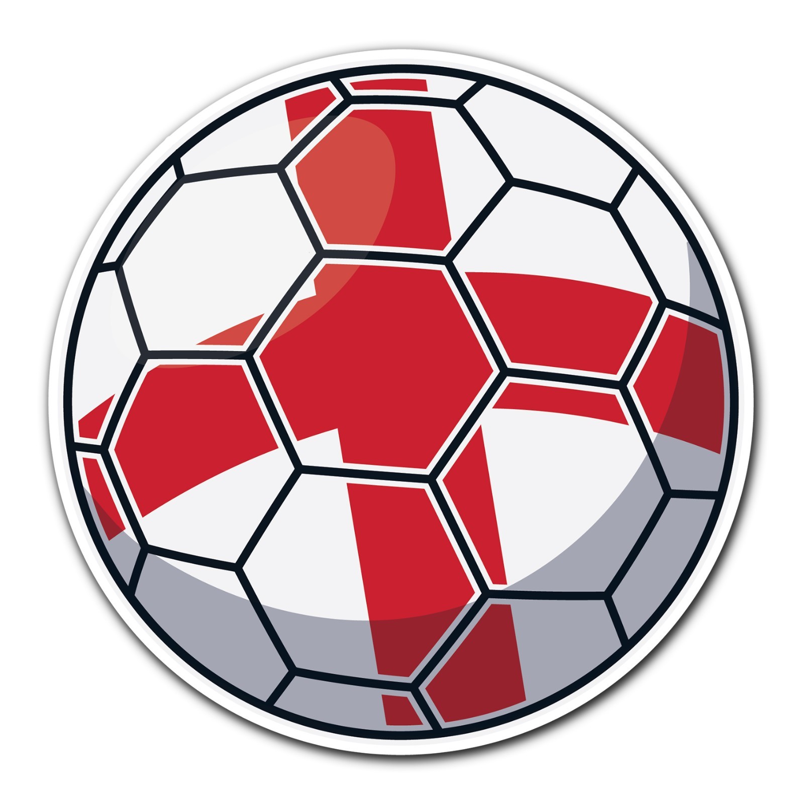 2 x 15cm Palestine England Flag Vinyl Stickers - St George Cross Sticker #83655 - Image 22