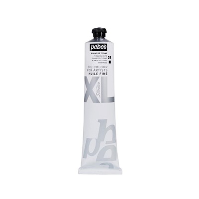Pébéo - Fine Oil XL 200 ML - White Oil Painting - Titanium White Oil - Pébéo
