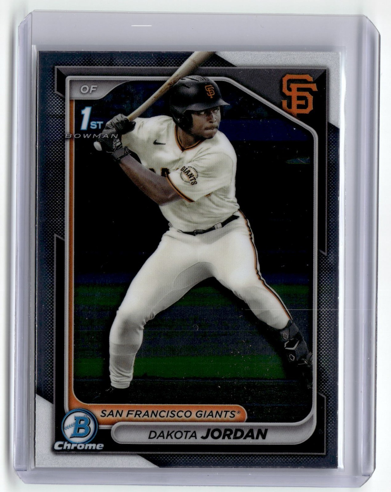 2024 Bowman Draft Chrome Dakota Jordan 1st Chrome
